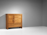 Early Pierre Chapo Cabinet 'R18' in Solid Oak