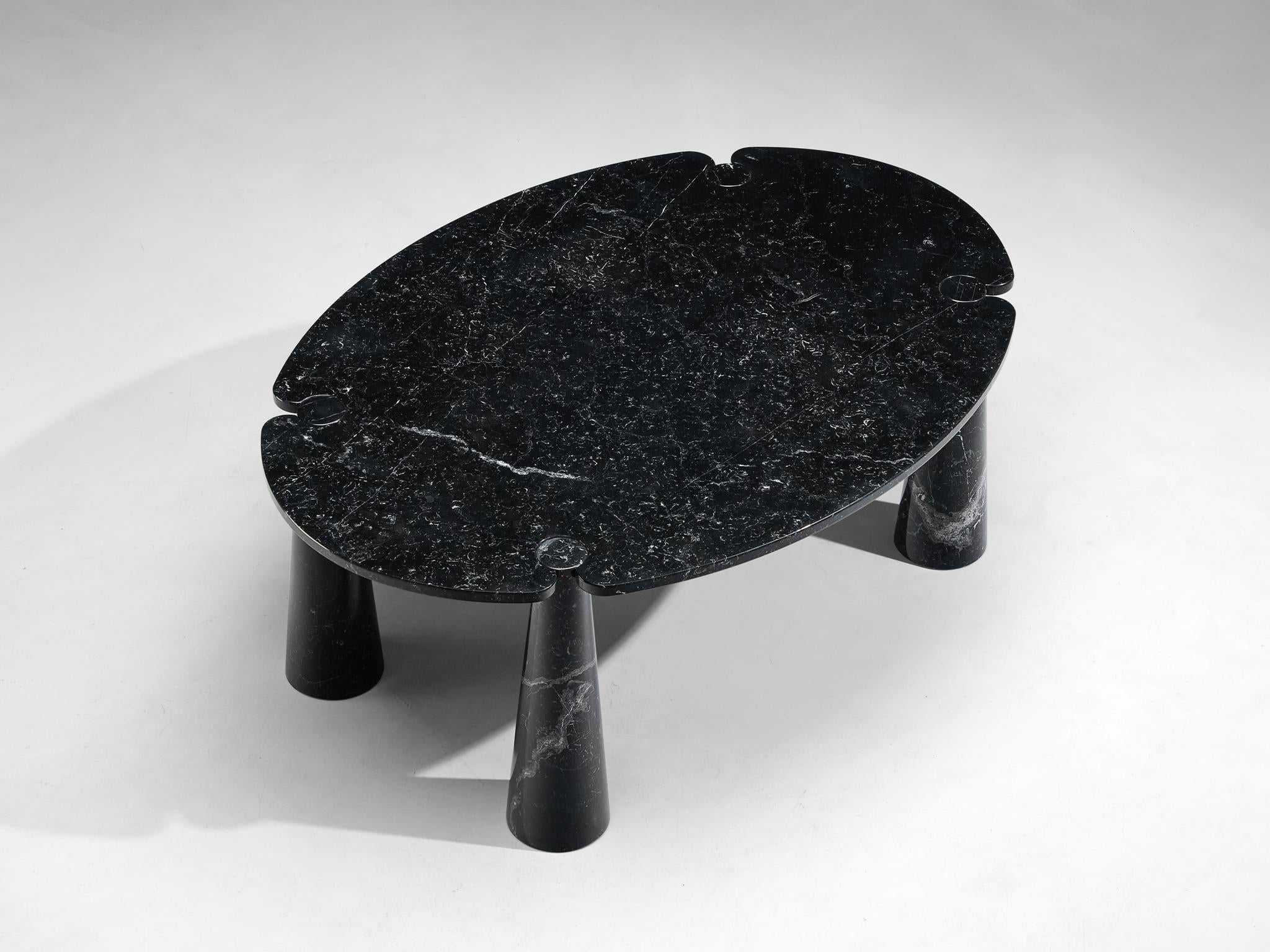 Angelo Mangiarotti for Skipper 'Eros' Dining Table in Marquina Marble