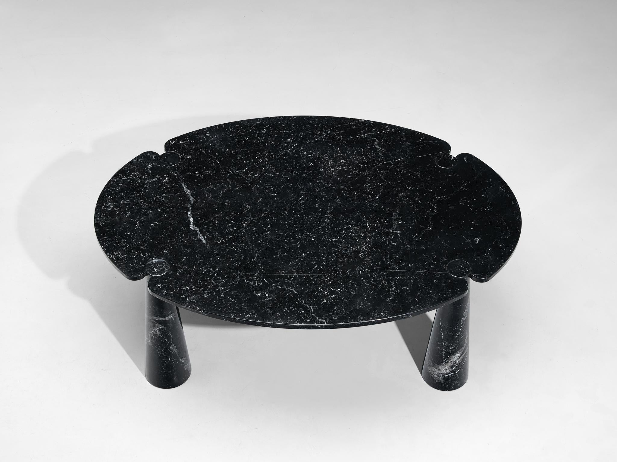 Angelo Mangiarotti for Skipper 'Eros' Dining Table in Marquina Marble