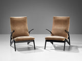 Alfred Hendrickx for Belform Pair of Lounge Chairs