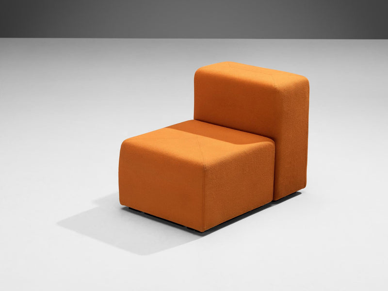 Giancarlo Piretti for Anonima Castelli 'Sistema 61' Pair of Lounge Chairs