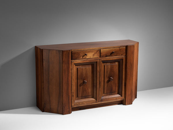 Giuseppe Rivadossi for Officina Rivadossi Cabinet in Walnut