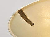 Stilnovo Pendant '1140' in Aluminium, Brass and Glass