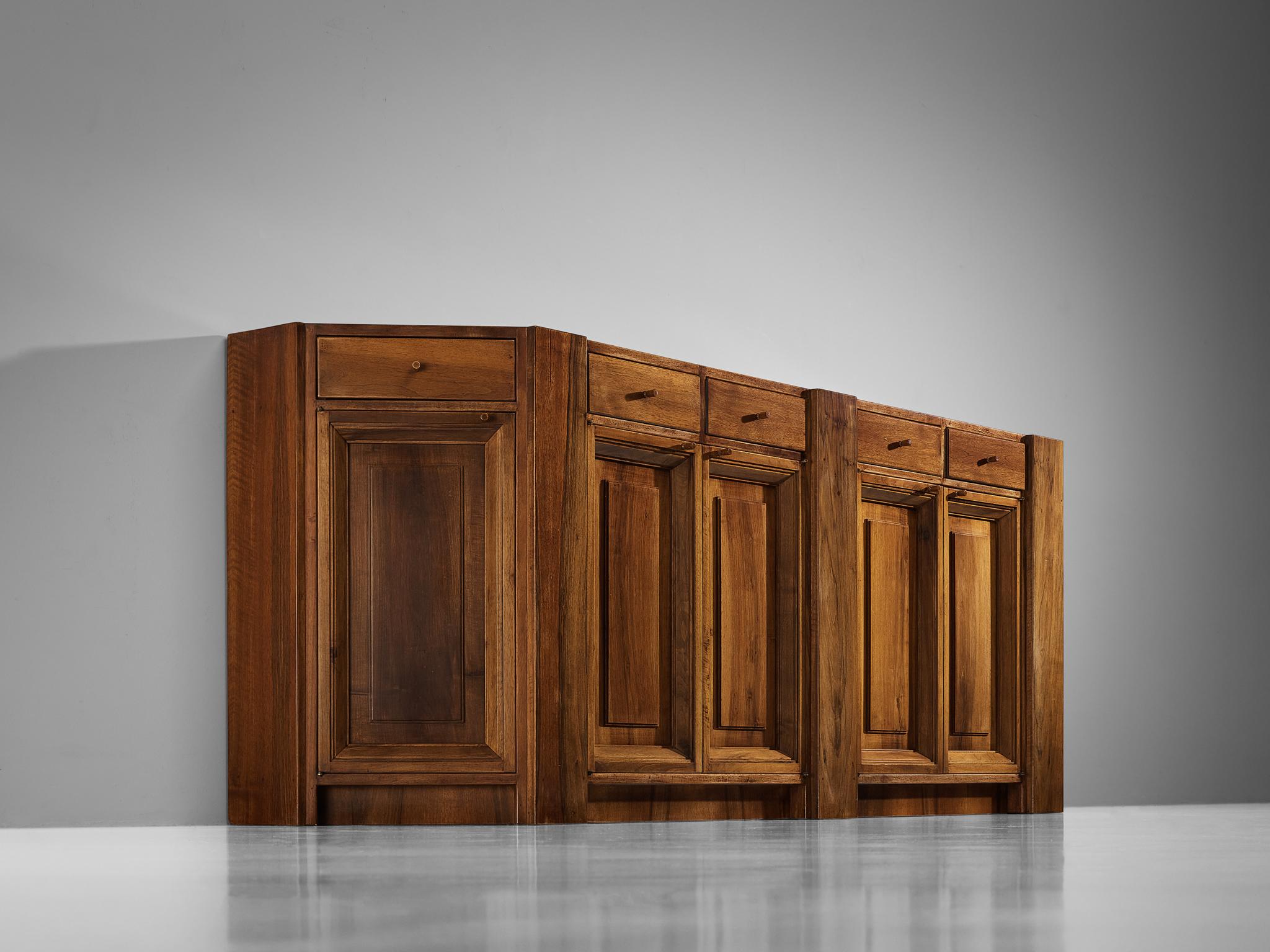 Giuseppe Rivadossi Sizable Sideboard in Stained Oak