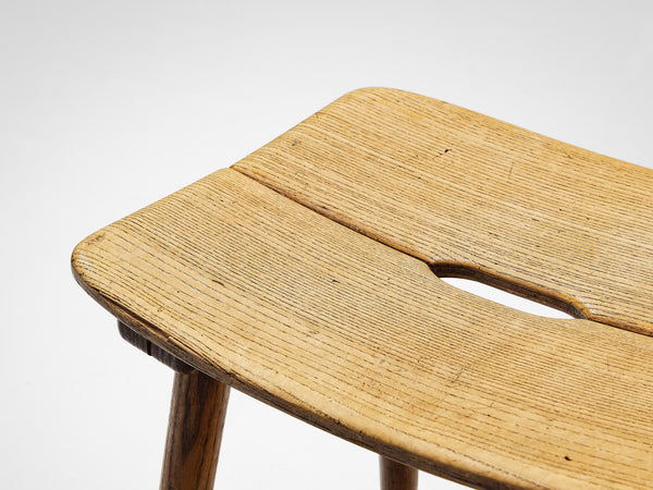 Jacob Müller for Wohnhilfe Stools in Ash
