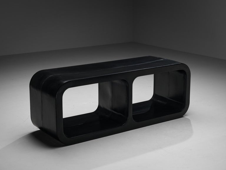 Marc Newson 'Kiss the Future' Sideboard in Black Molded Polypropylene